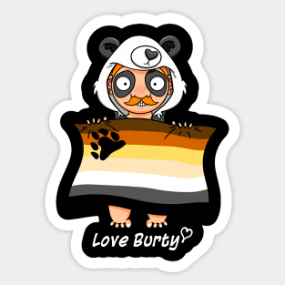 Panda Bear Onesie Sticker